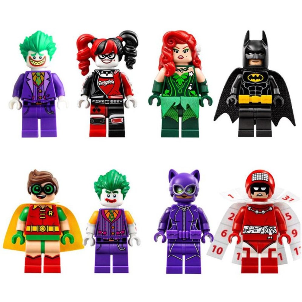 COPY - 8 Piece Superhero and Villain Block Set